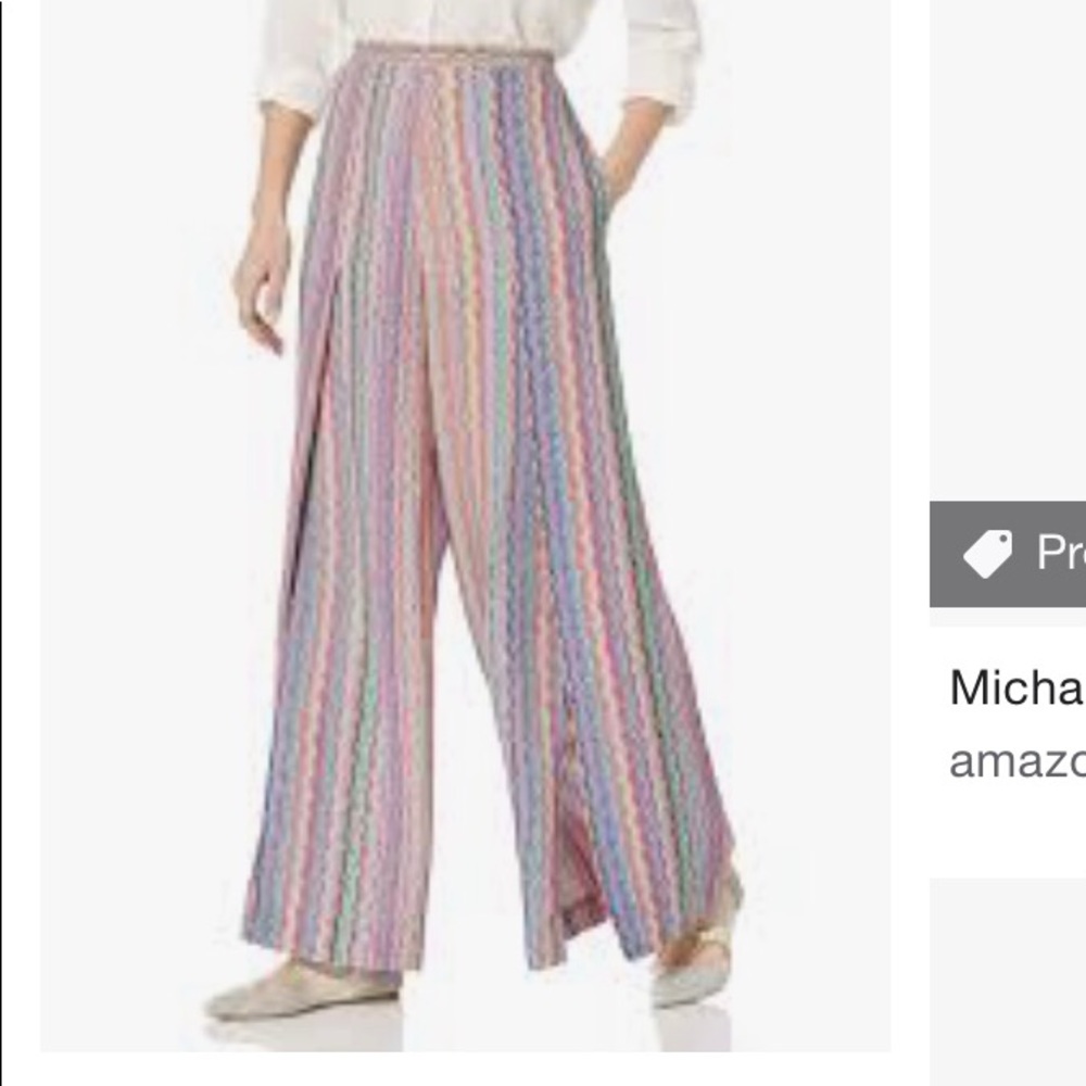 Bcbgmaxazria Michael pant in tapestry print